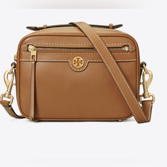 Tory Burch Bags Tory Burch T Monogram Leather Camera Bag Poshmark